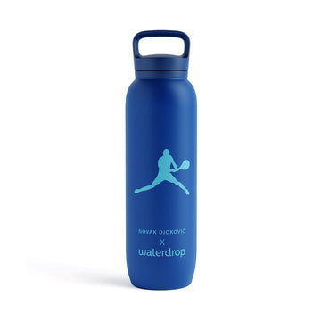 Thermo Waterdrop Bottle Novak Djokovic Blue