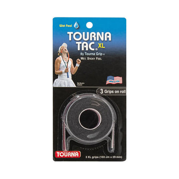 Tourna Tac XL Black x 3 Overgrips