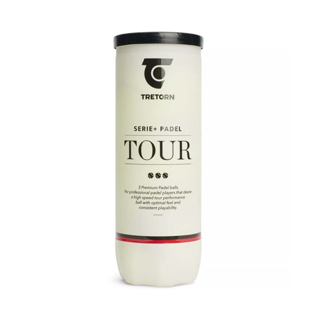 Tretorn Serie+ Padel Tour 3 balls can