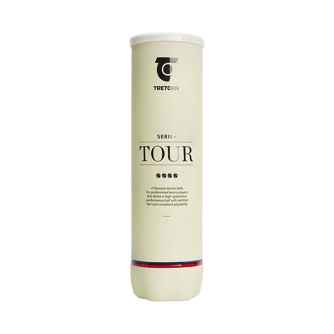Tretorn Serie+ Tour Tennis Balls - 4 Ball Can