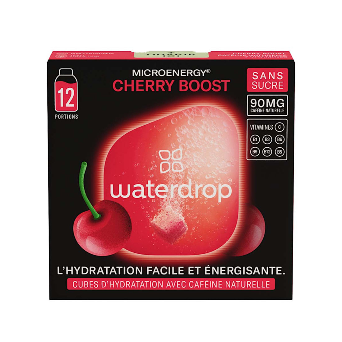 Waterdrop Cherry Boost Microenergy x12