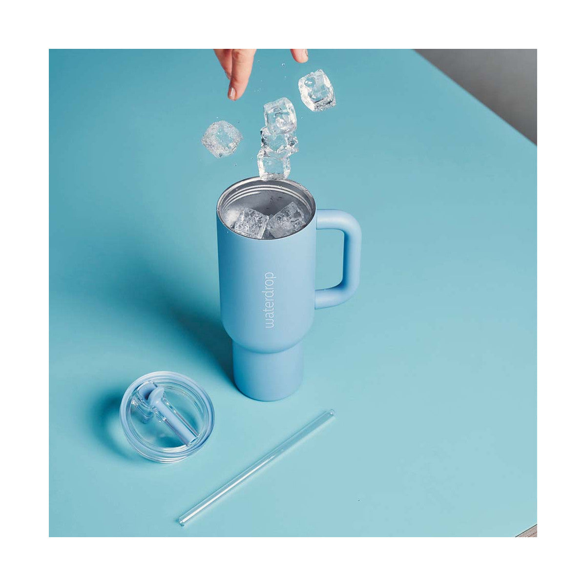 Waterdrop Explorer Thermo Bottle Blue – 3