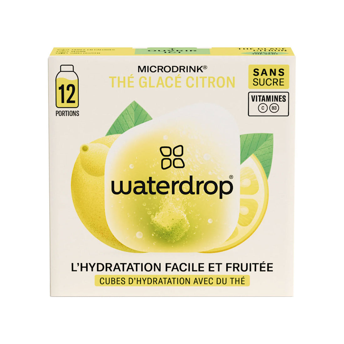 Waterdrop Ice Tea Lemon Microdrink x12