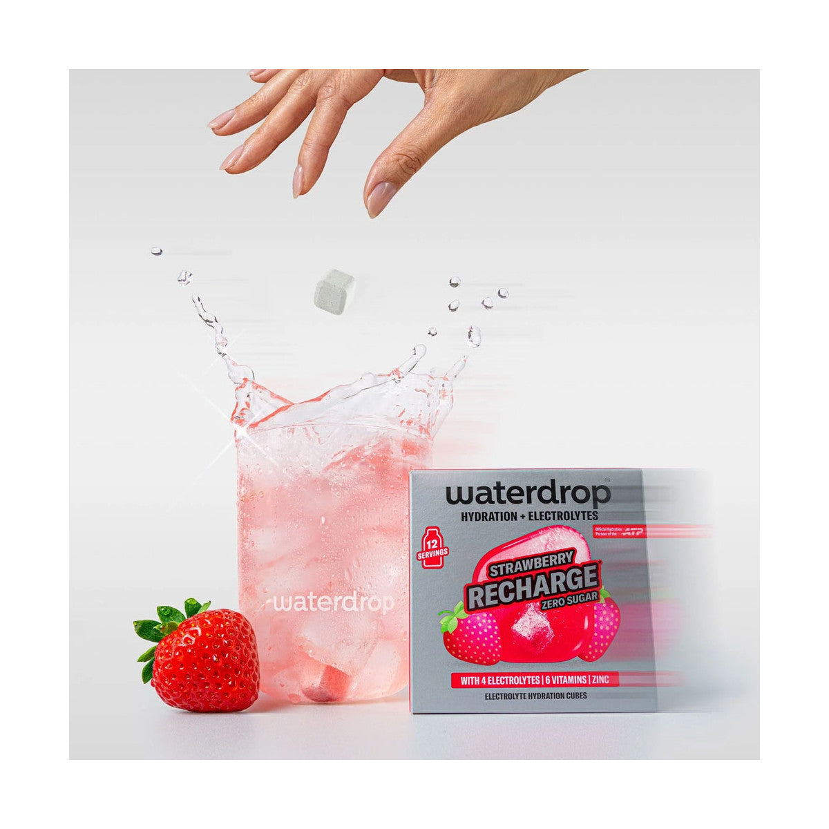 Recharge Waterdrop Fraise x12 – 2