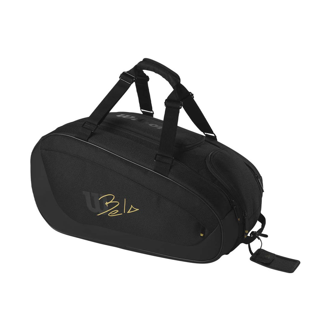 Wilson BELA Super Tour Black / Gold Padel Bag