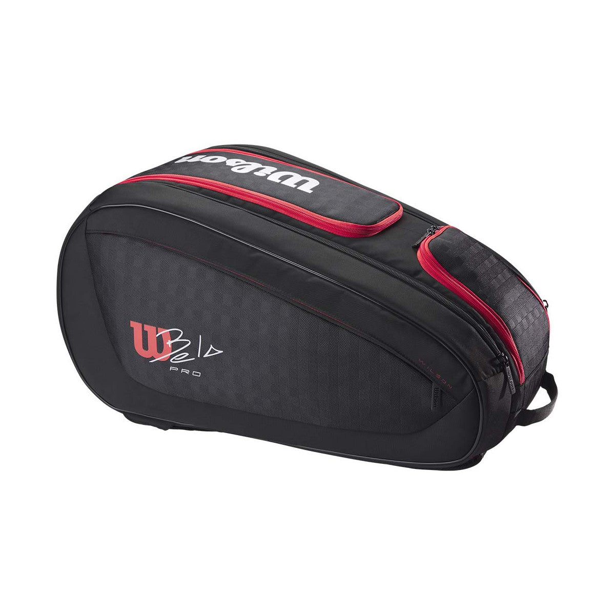 Wilson BELA Super Tour Black / Red Padel Bag