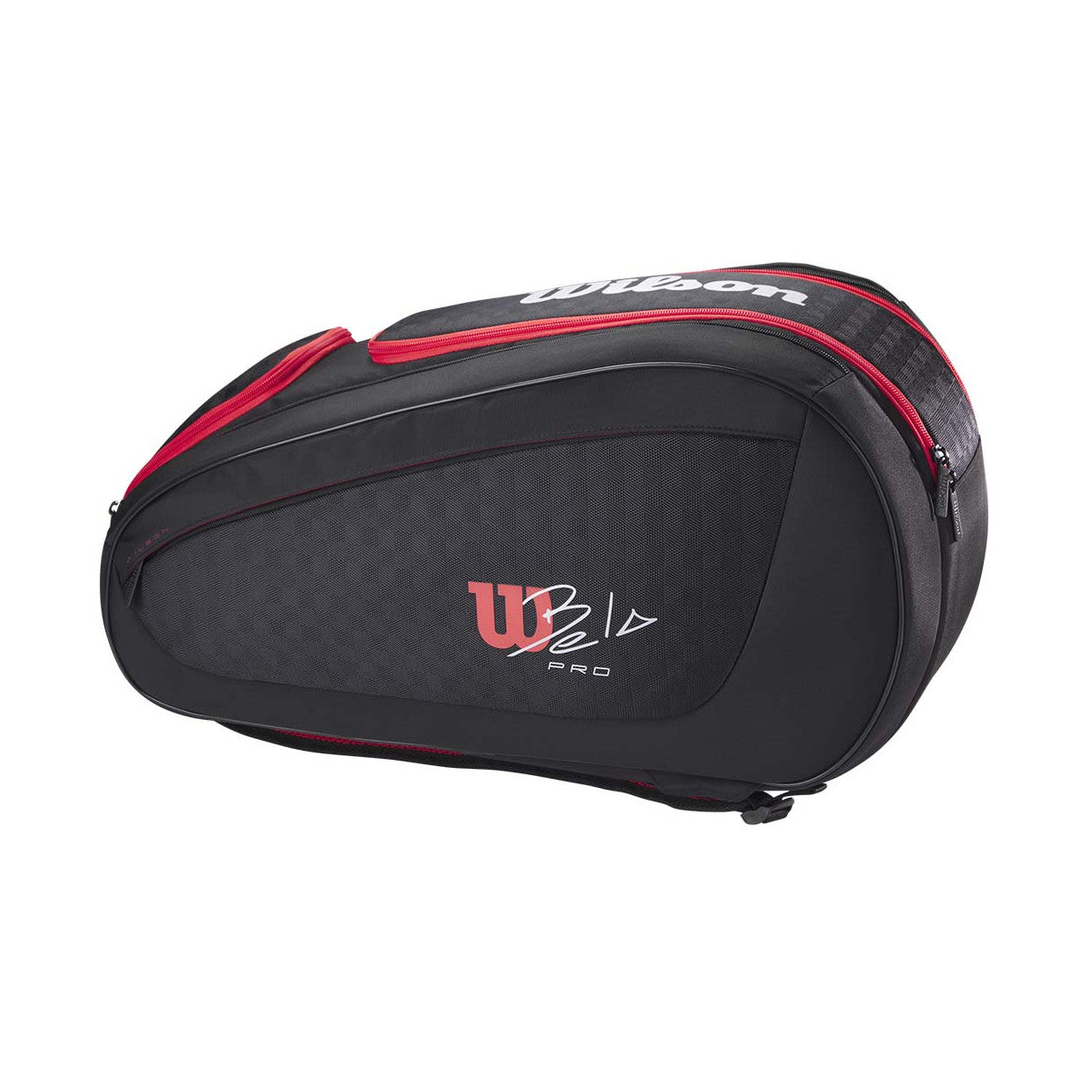 Wilson BELA Super Tour Black / Red Padel Bag – 2