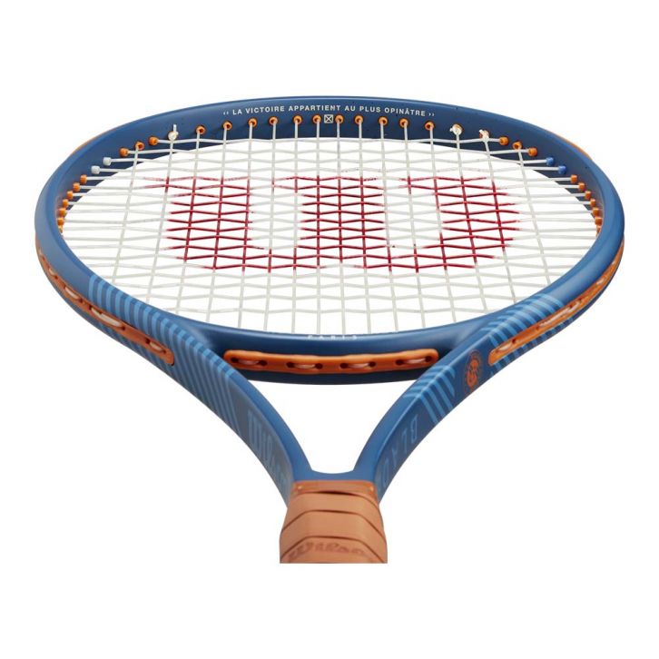 Wilson Blade 98 16x19 V9 Roland Garros 2024 (305g) Tennisschläger