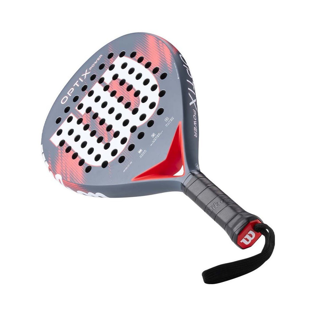 Wilson Optix V2 Power Red Padel Racquet – 7
