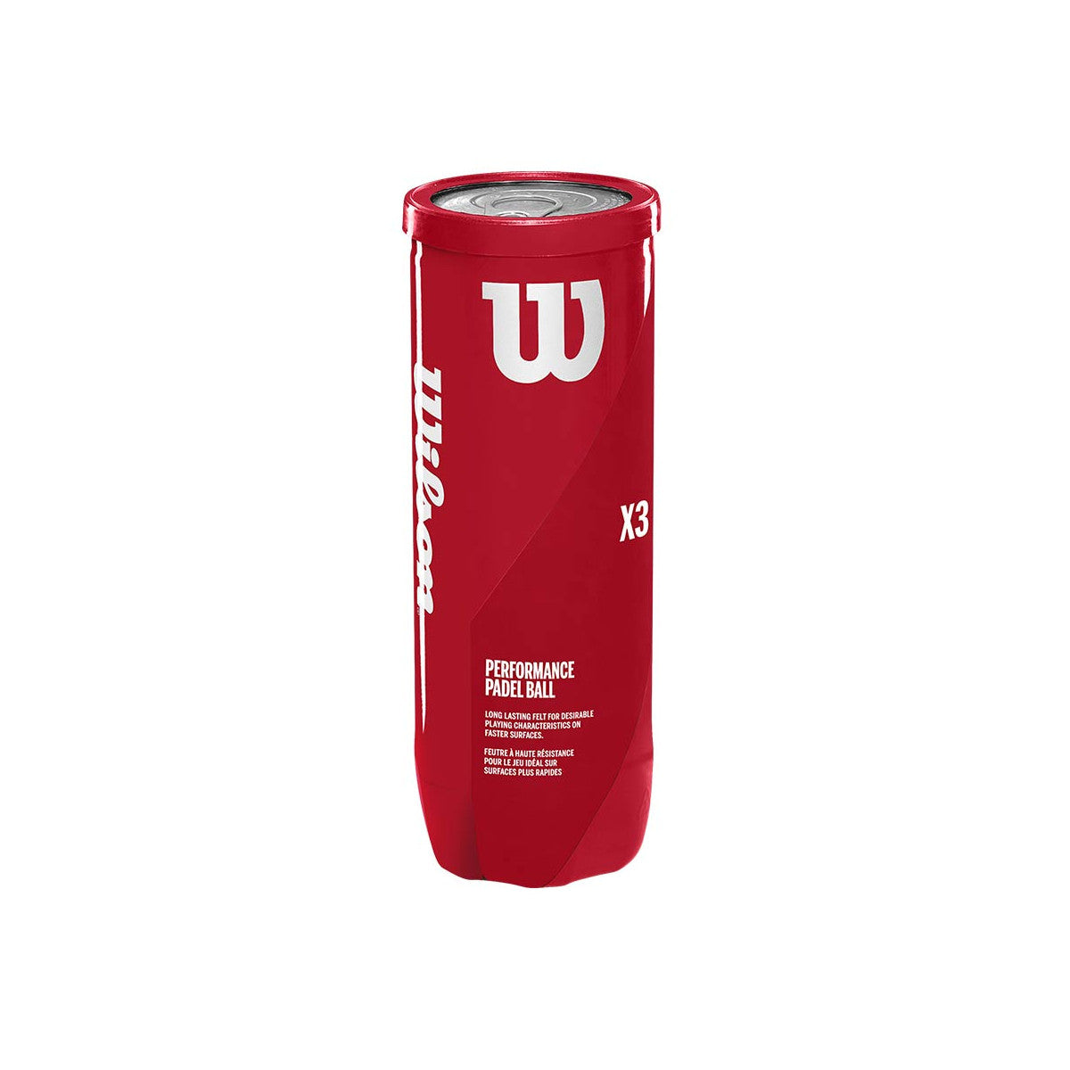 Wilson Padel X3 balls can – 2