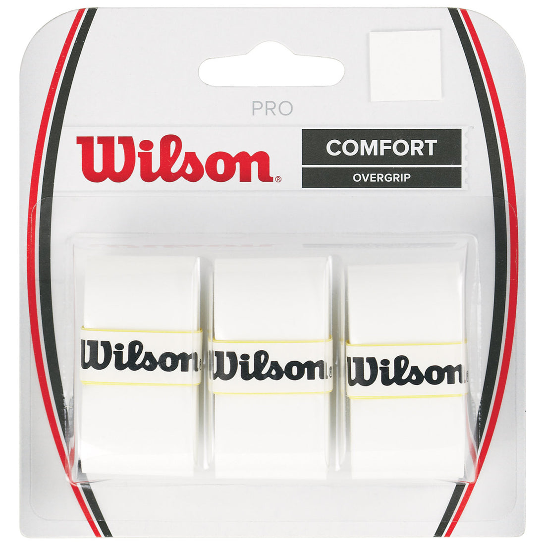 Wilson Pro Overgrip White x 3 Overgrips