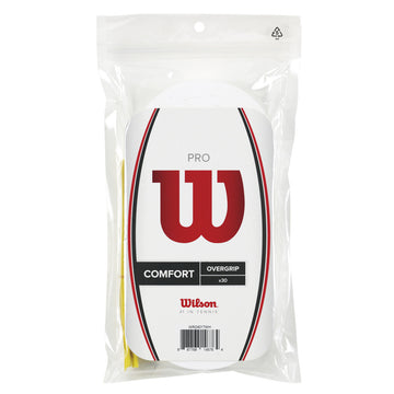 Wilson Pro Overgrip White x 30 Overgrips