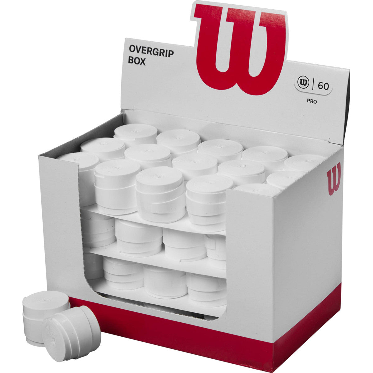 Wilson Pro Overgrip White x 60 Overgrips
