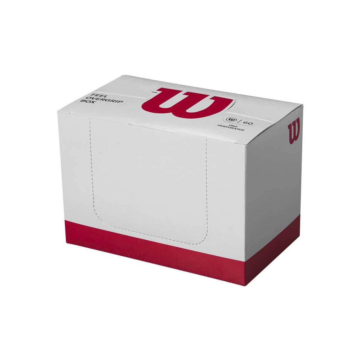 Wilson Pro Perforated Overgrip White x 60 Overgrips – 3