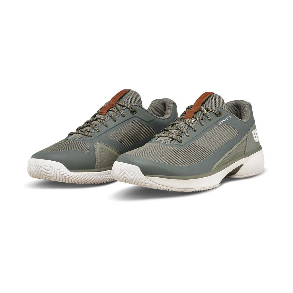 Wilson Rush Lite 5 Tennis Shoes Khaki Green – 7