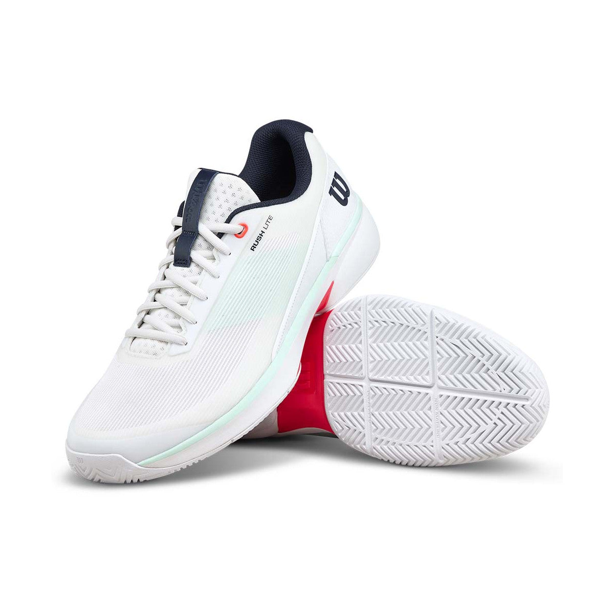Wilson Rush Lite 5 White / Pastel green Shoes – 9