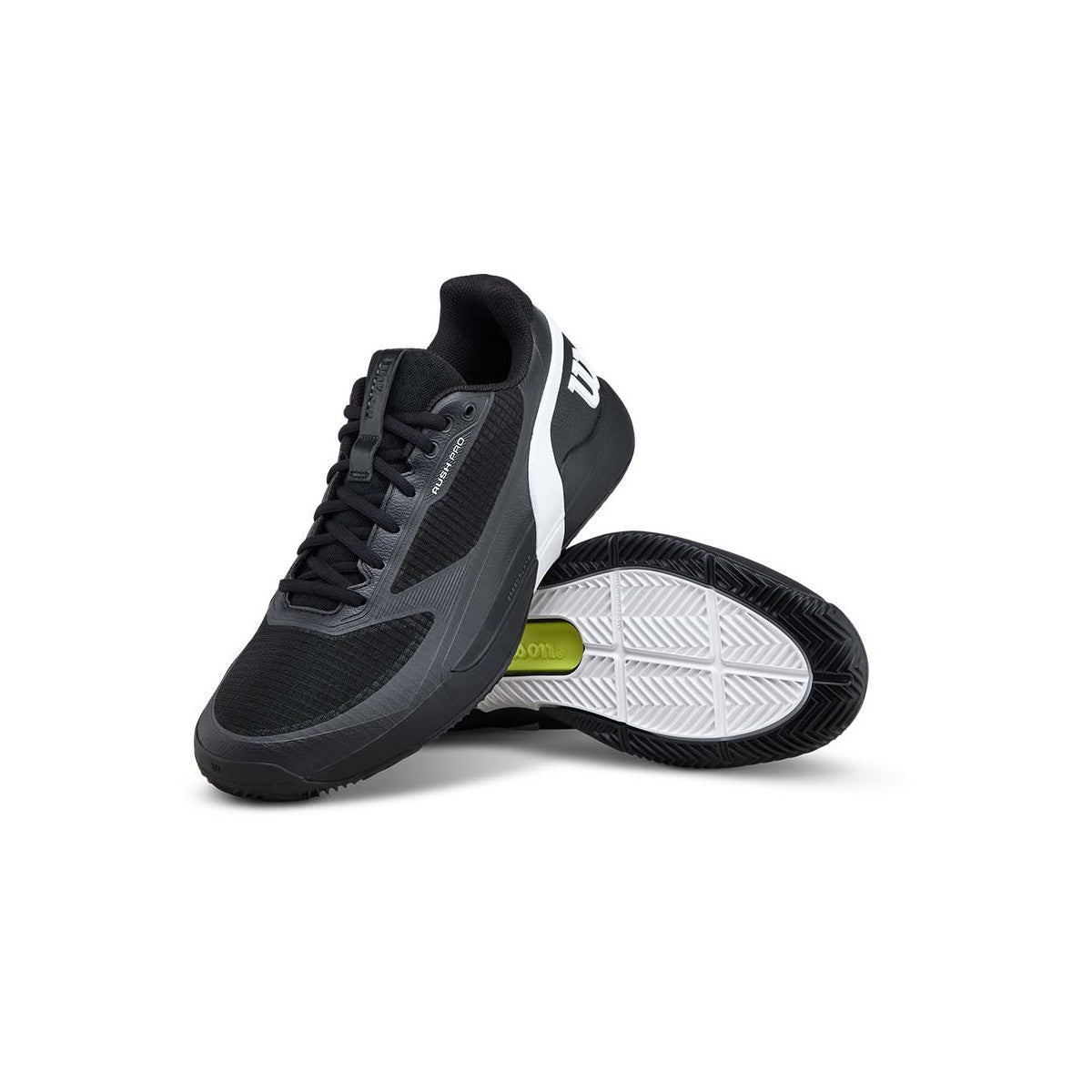 Wilson Rush Pro 5 Clay Court Tennis Shoes Black – 9