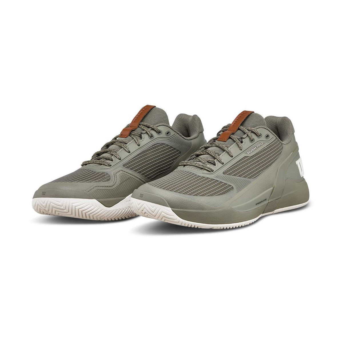 Wilson Rush Pro 5 Tennis Shoes Khaki Green – 7