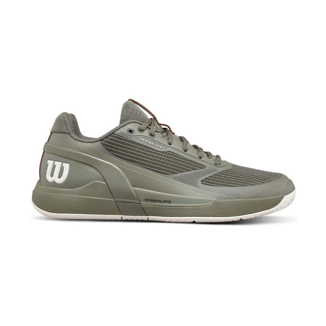 Wilson Rush Pro 5 Tennis Shoes Khaki Green