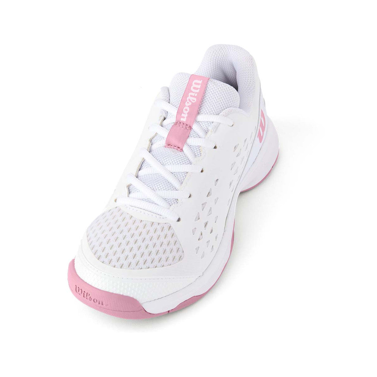 Wilson Rush Pro L Junior Shoes White / Pink – 6