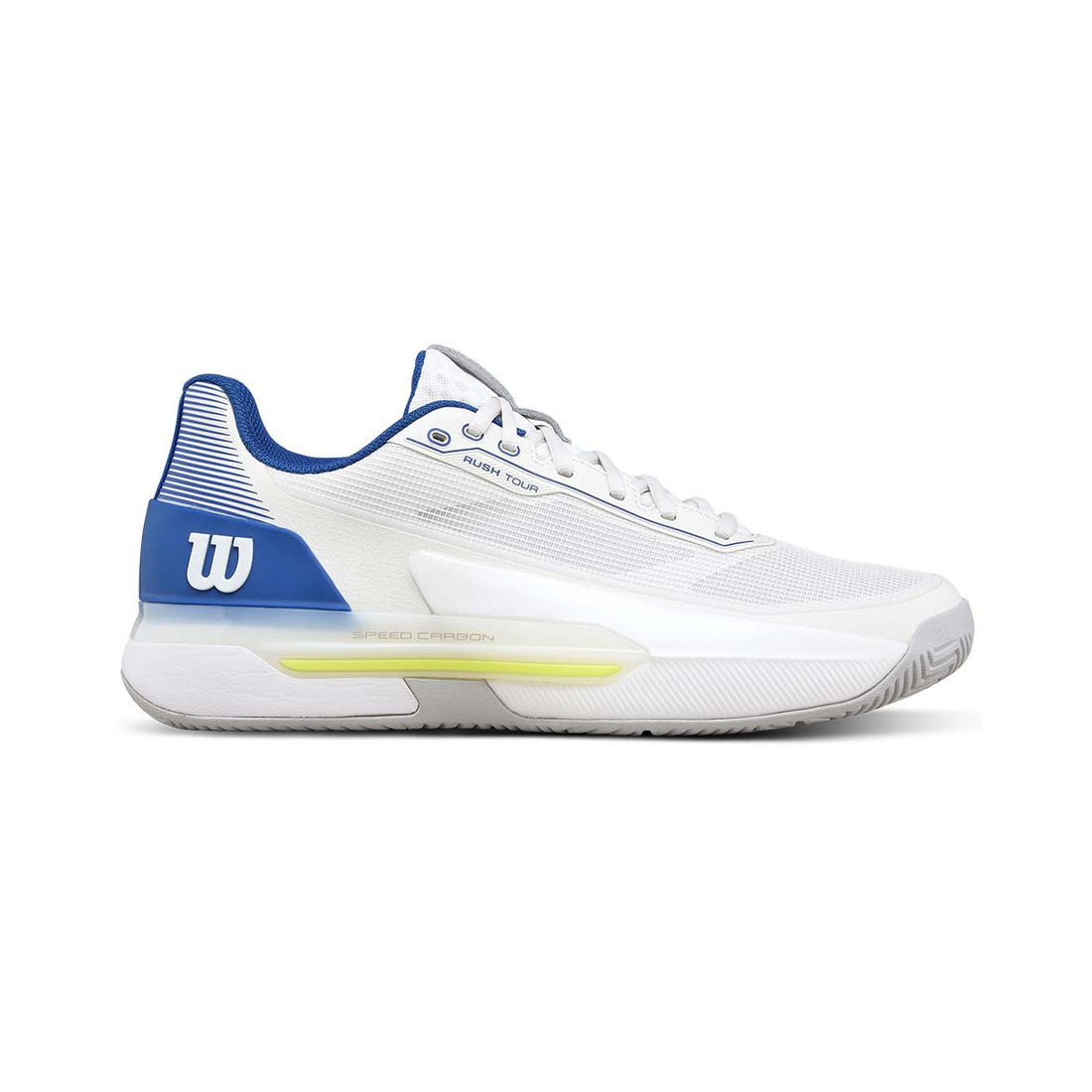 Wilson Rush Tour 5 White / Blue Shoes