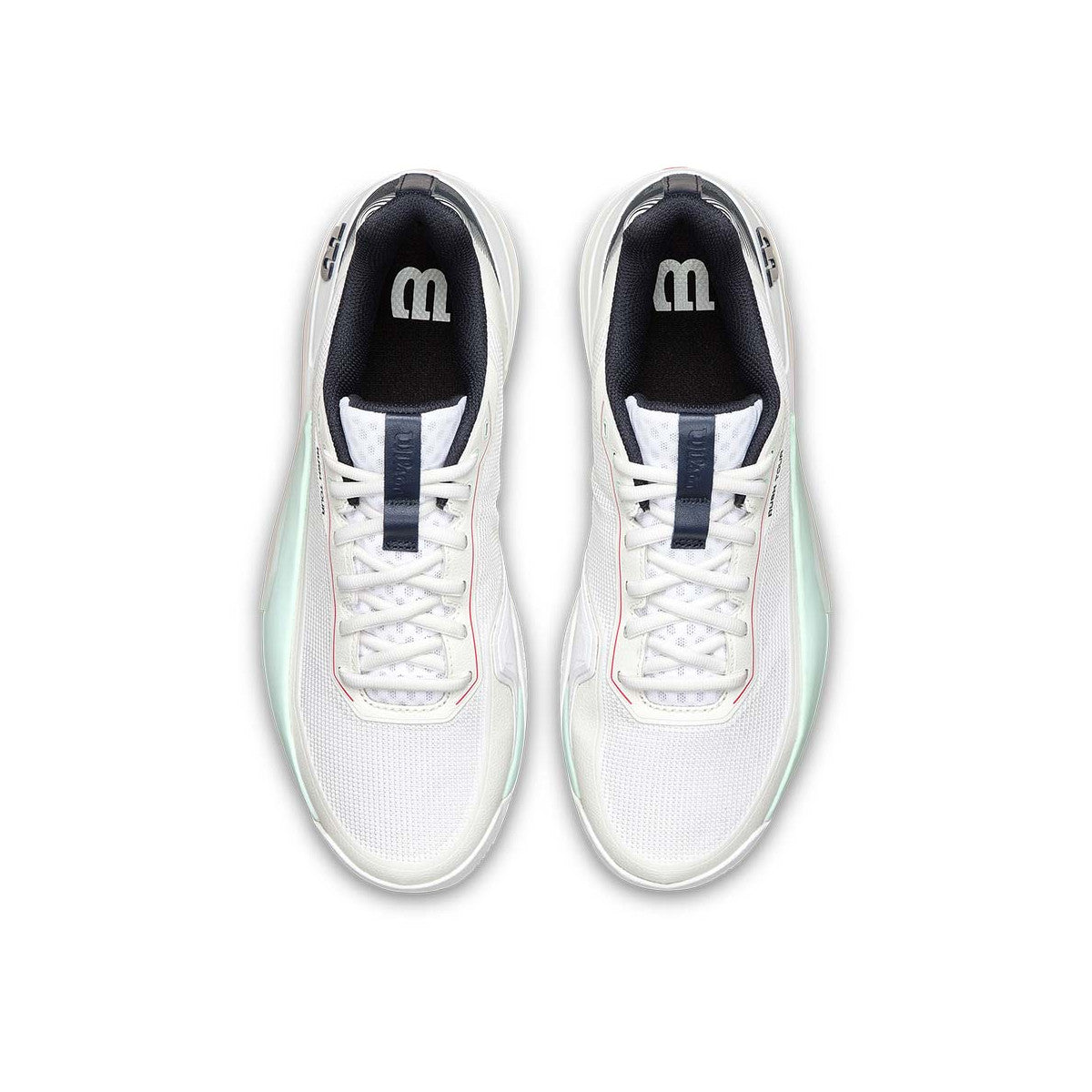 Wilson Rush Tour 5 White / Pastel green Shoes – 6