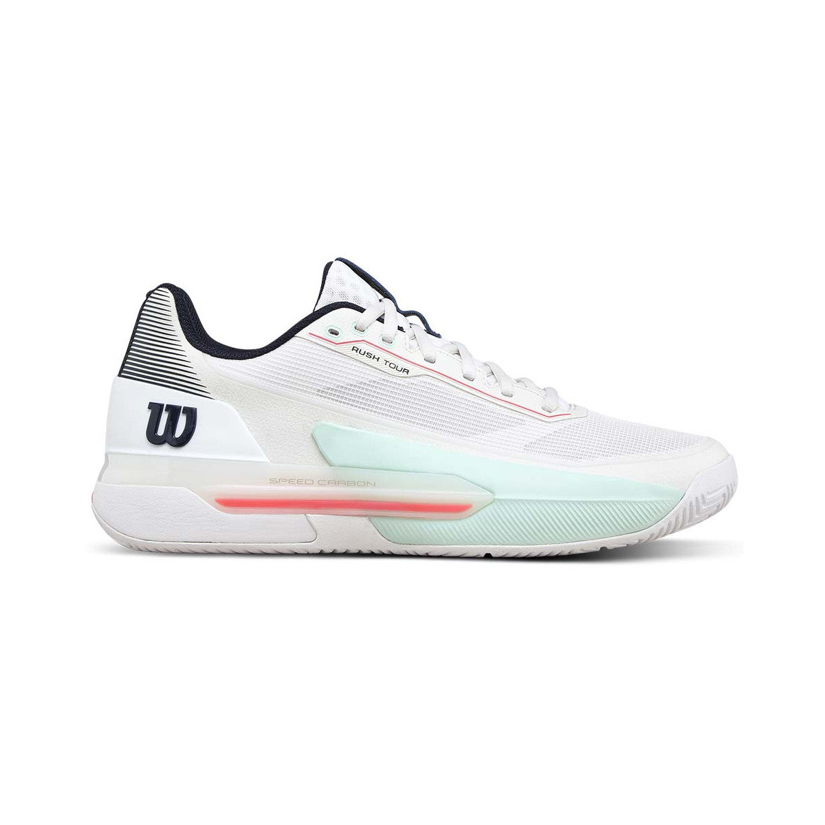 Wilson Rush Tour 5 White / Pastel green Shoes