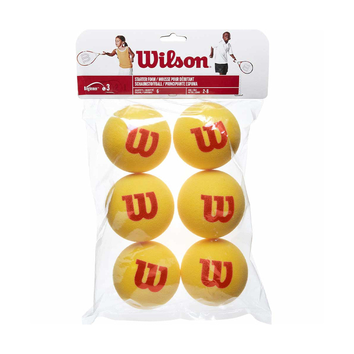 Wilson Starter Foam 6-Ball Bag