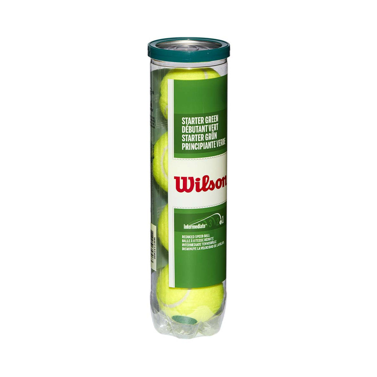 Wilson Starter Play Green 4 Balls Can – 2