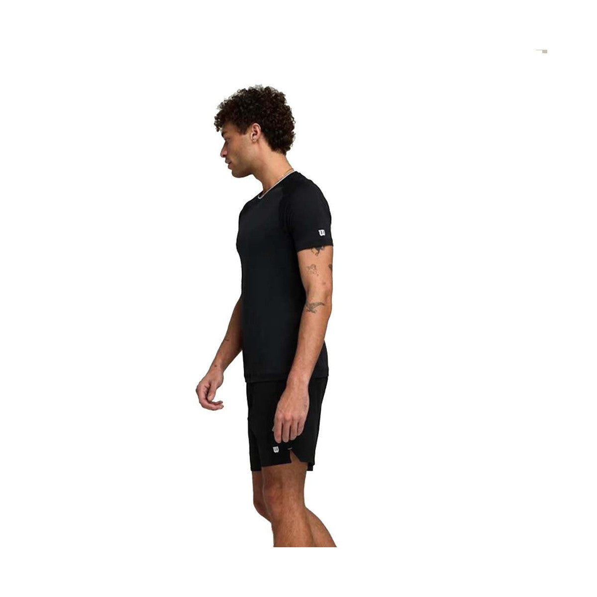 Wilson Team Seamless Crew T-Shirt Black – 4