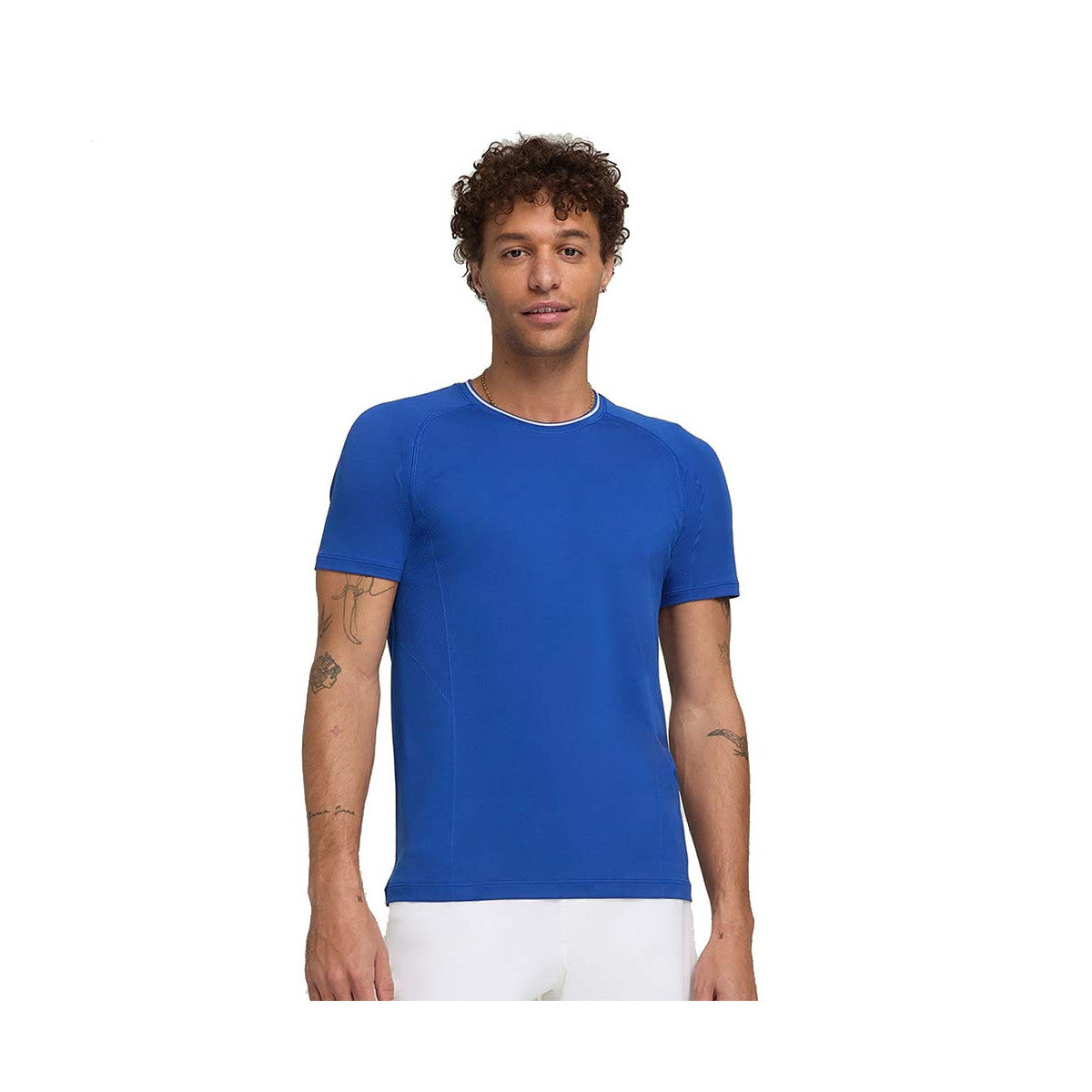 Wilson Team Seamless Crew T-Shirt Blue – 2