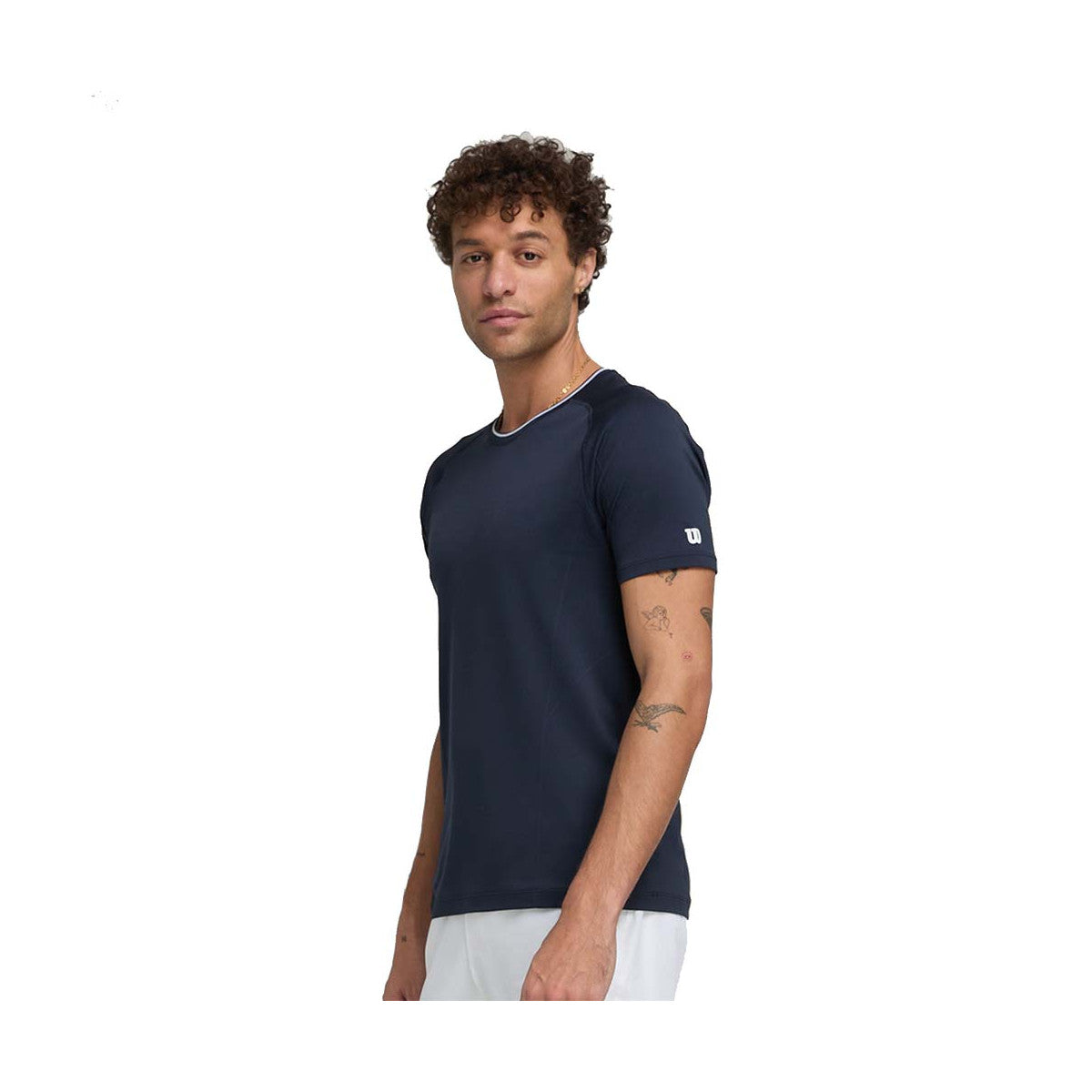 Wilson Team Seamless Crew T-Shirt Navy blue – 4