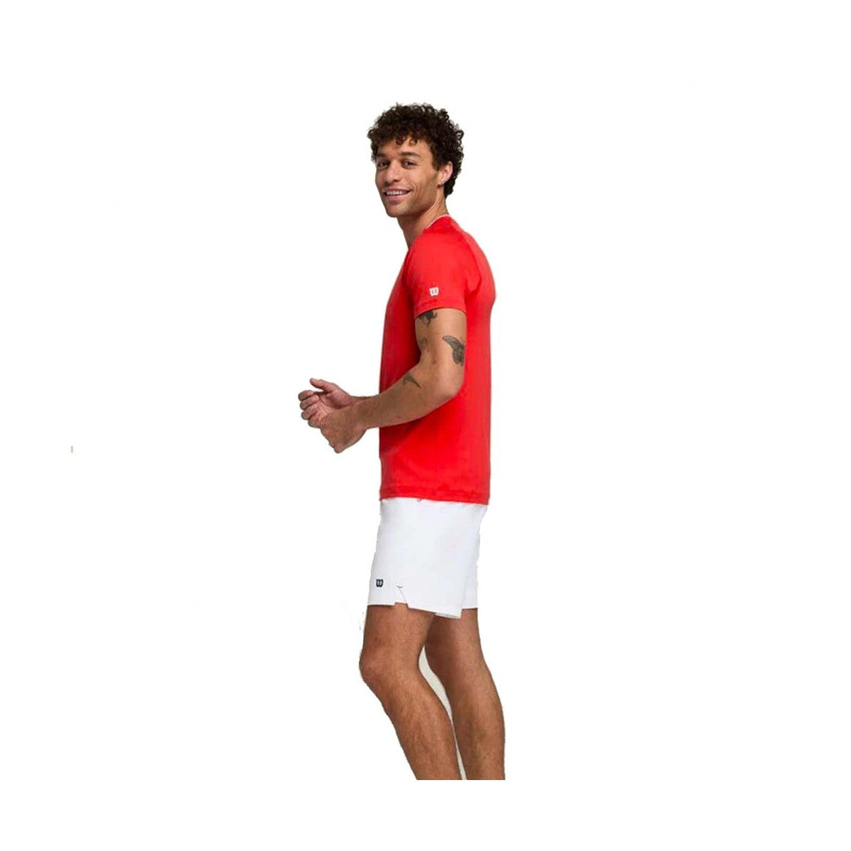 Wilson Team Seamless Crew T-Shirt Red – 4