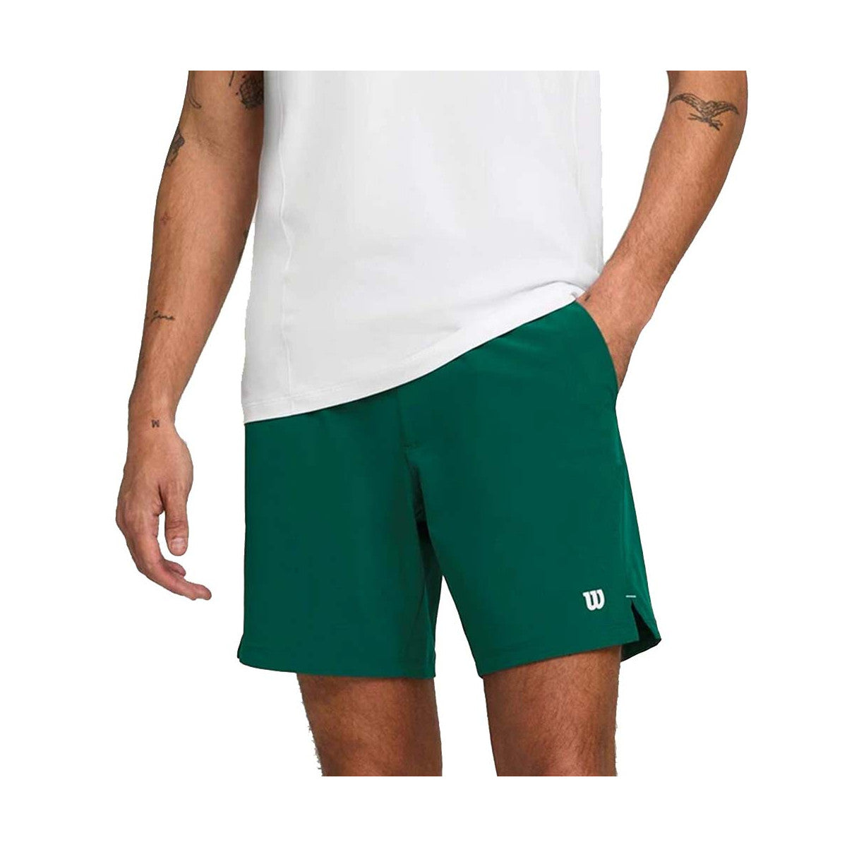 Wilson Team Shorts 18cm Green – 7