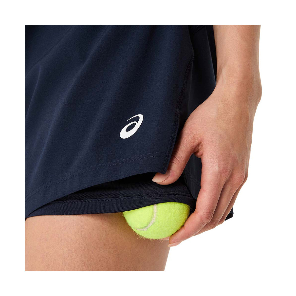 Women's Asics Court 2-in-1 Shorts Navy blue – 5