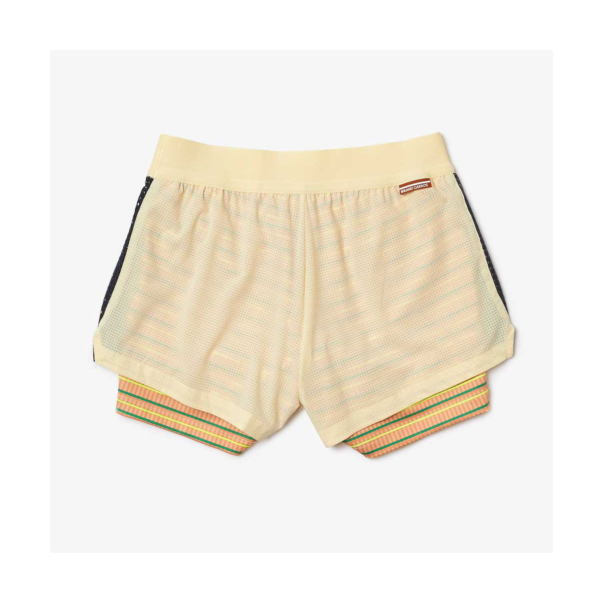 Women's Lacoste Performance Roland Garros Shorts Yellow – 2