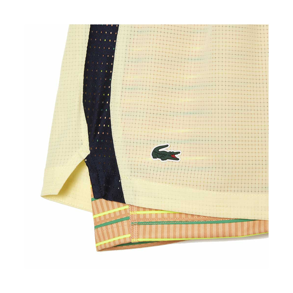 Women's Lacoste Performance Roland Garros Shorts Yellow – 3