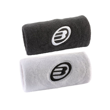 Wristbands Bullpadel BPMU262 White / Black x 2
