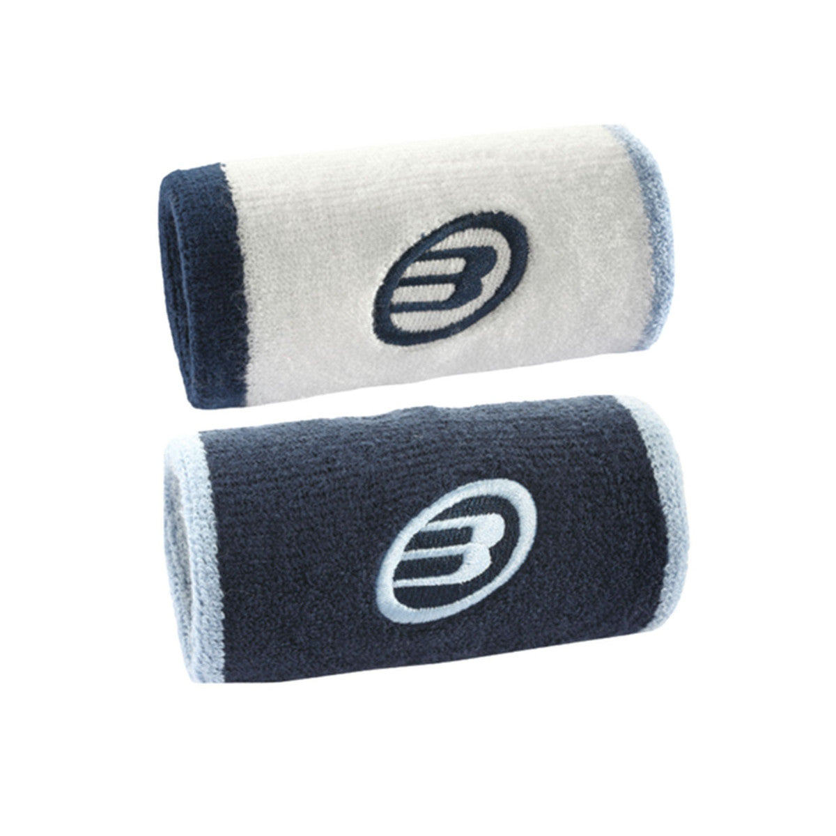 Wristbands Bullpadel BPMU265 White / Navy blue x 2