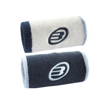 Wristbands Bullpadel BPMU265 White / Navy blue x 2