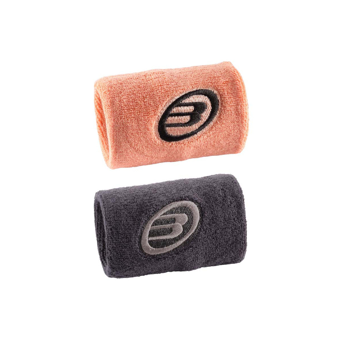 Wristbands Bullpadel Orange / Dark Purple x 2