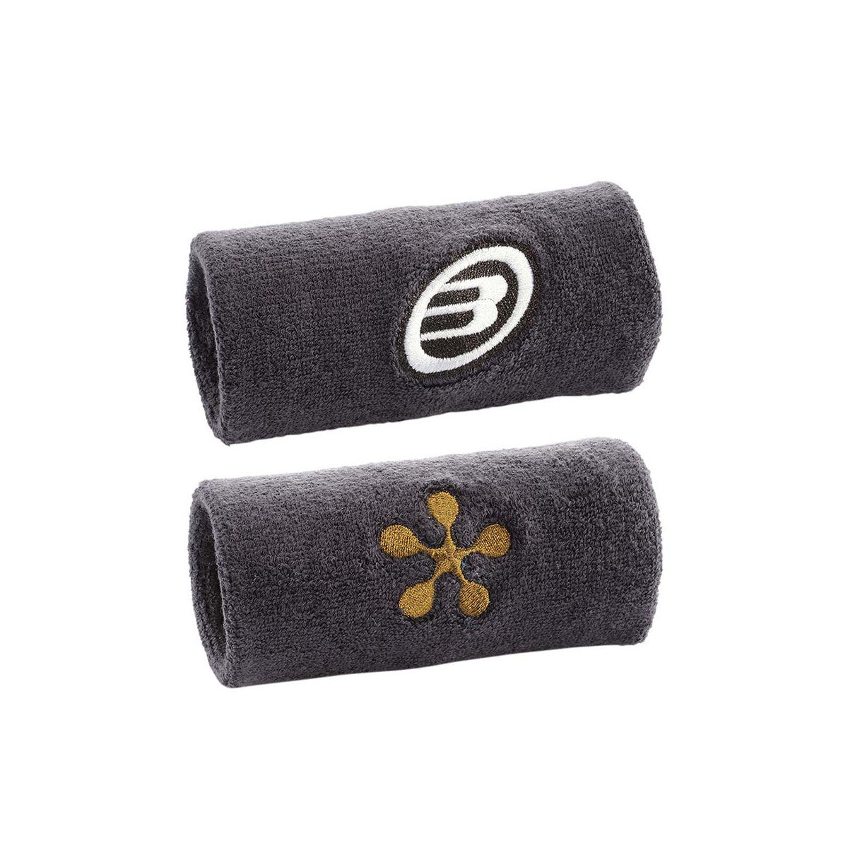 Wristbands Bullpadel Premier Padel Grey / Navy blue x 2 – 2
