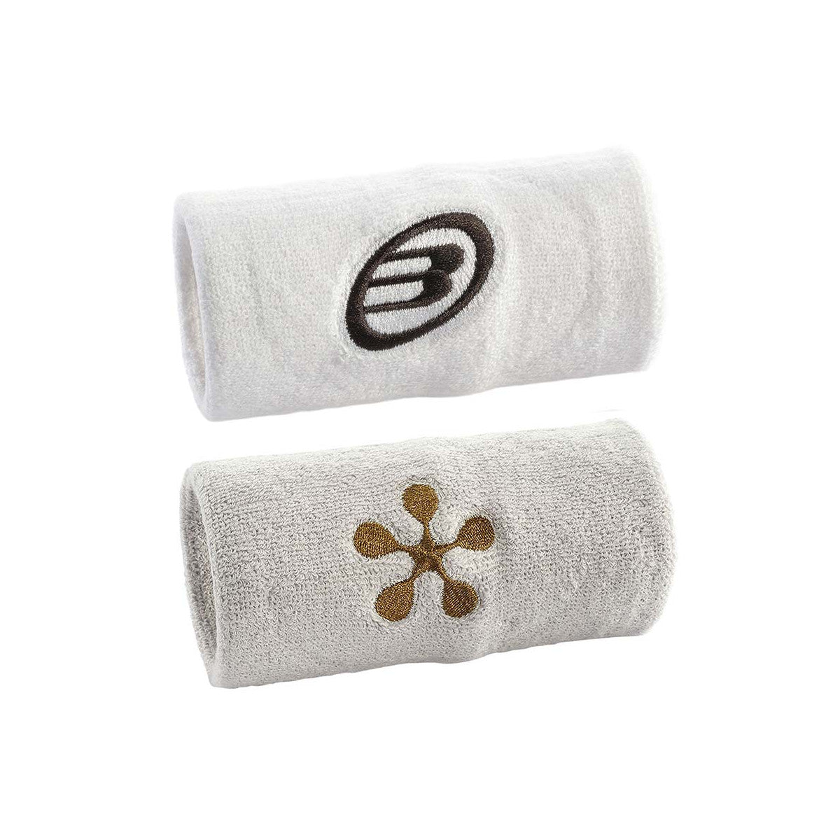 Wristbands Bullpadel Premier Padel Grey / White x 2