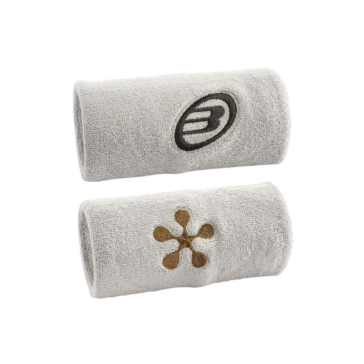 Wristbands Bullpadel Premier Padel Grey / White x 2 – 3