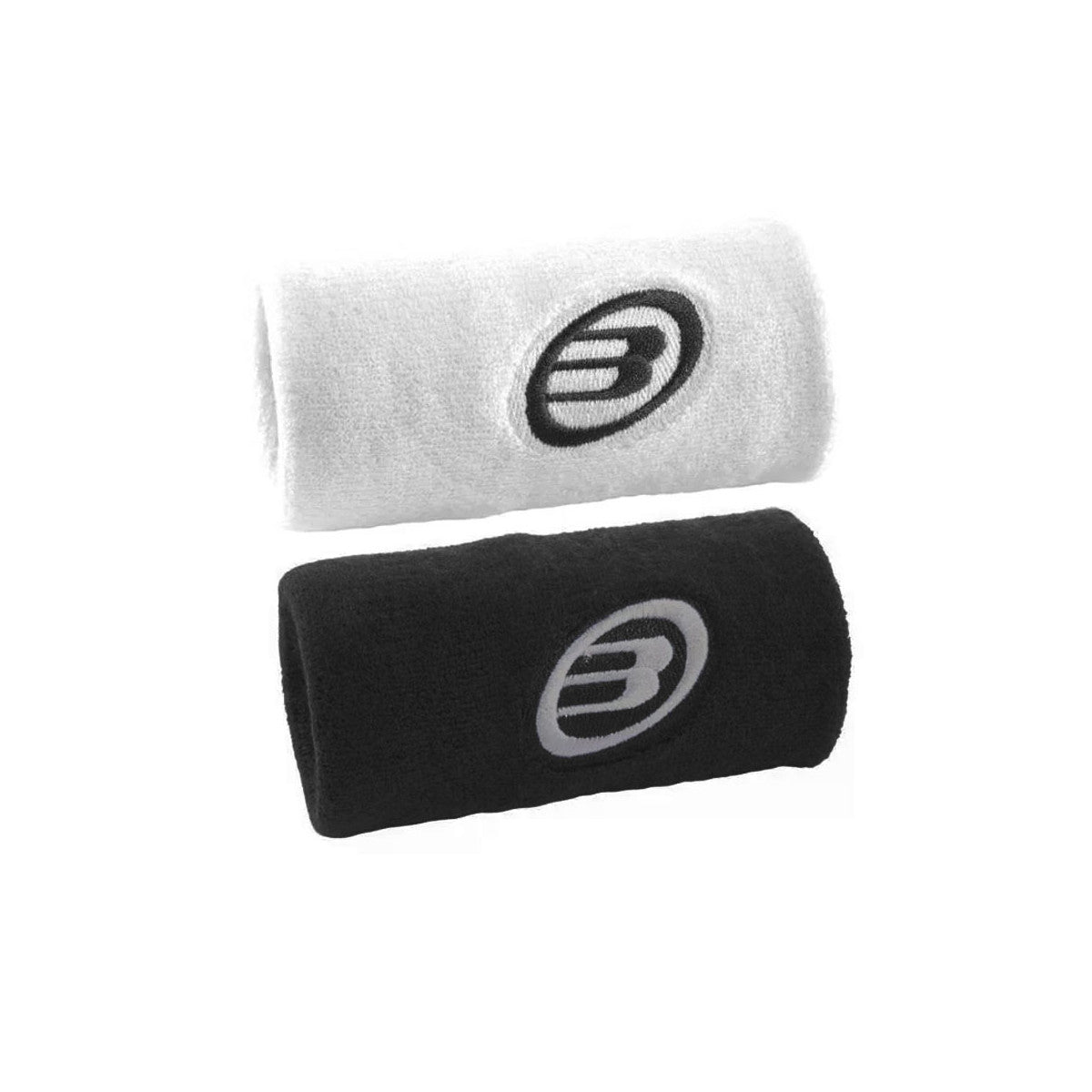 Wristbands Bullpadel White / Black x 2