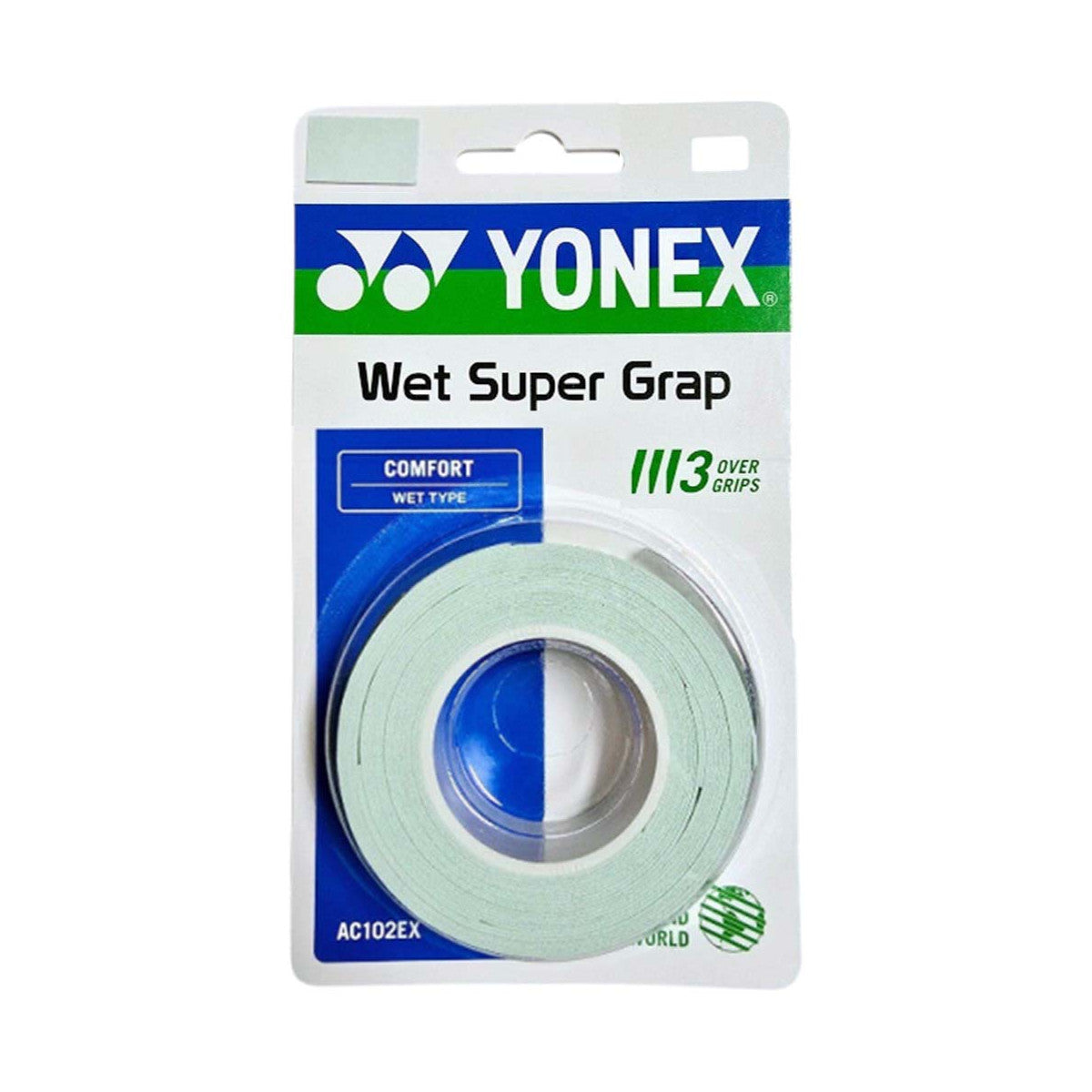 Yonex Wet Super Grap Pastel green x 3 Overgrips